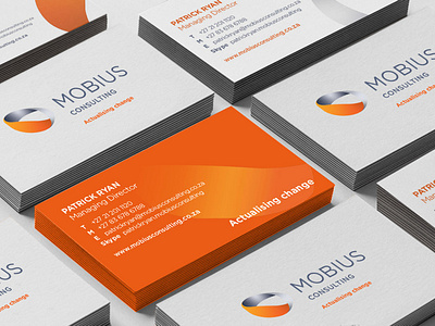 Mobius Consulting Rebrand branding design graphic design logo