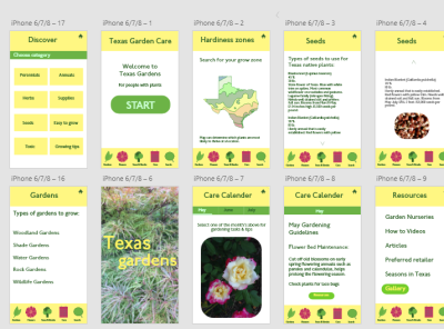 Texas Gardens App