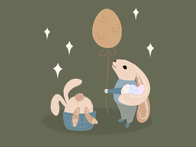 Happy Easter! design ill illustration vector