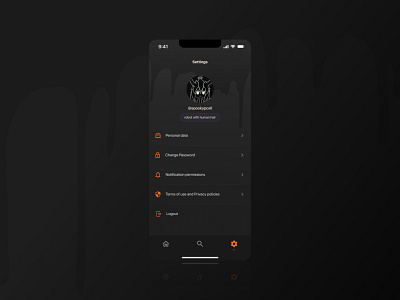 Daily UI #7 - Settings