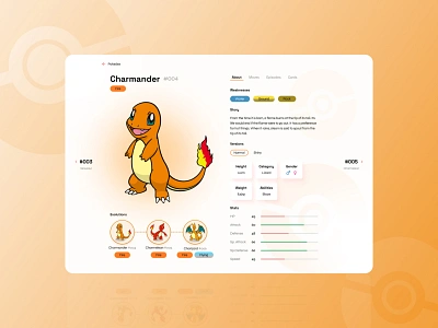 Daily UI #2 | Tribo Criativa | Pokémon daily daily ui design poke pokedex pokemon pokémon redesign tribo criativa ui ui design web website