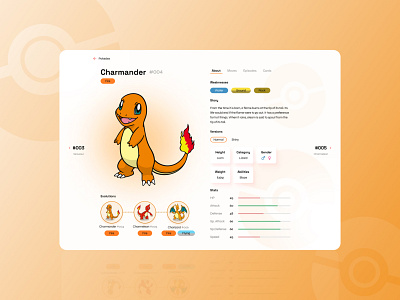 Daily UI #2 | Tribo Criativa | Pokémon daily daily ui design poke pokedex pokemon pokémon redesign tribo criativa ui ui design web website