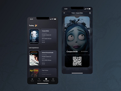 Daily UI #3 | Tribo Criativa | Cinema Ticket