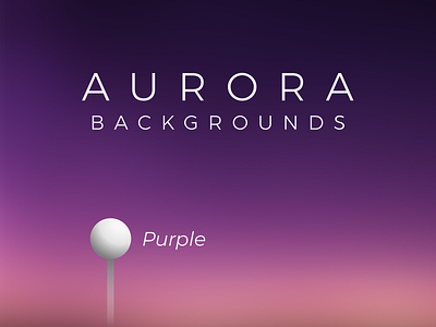 Aurora Backgrounds - Purple