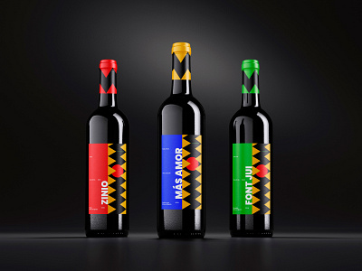 Wine bootle packaging for Crocobar