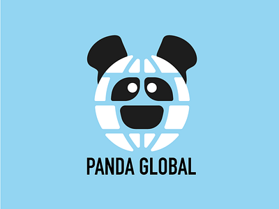 Daily Logo Challenge - Day 3 Panda Logo artwork branding dailylogochallenge illustration illustration art logo logo design panda panda logo pandaglobal vector