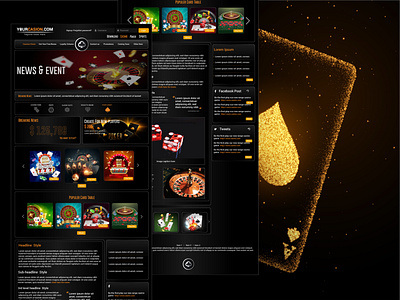 Cassino Website Design