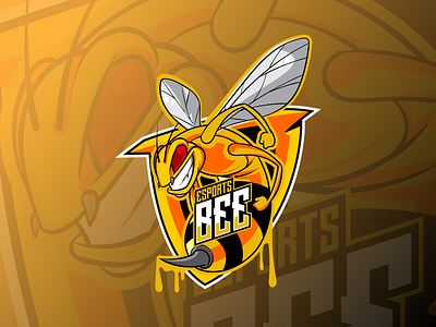 Bee Mascot logo