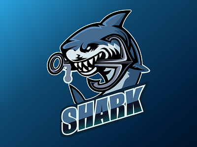 Shark Mascot Logo animal logo design logo logo design logo idea logo illustration logo mark logodesign logotype shark logo design shark logo illustration shark mascot logo design shark mascot logo illustration