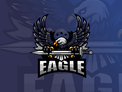 Eagle Mascot Logo animal logo design eagle logo eagle logo desogn eagle logo illustration eagle mascot logo design eagle mascot logo illustration logo design logo idea logo illustration logo mark logodesign logotype