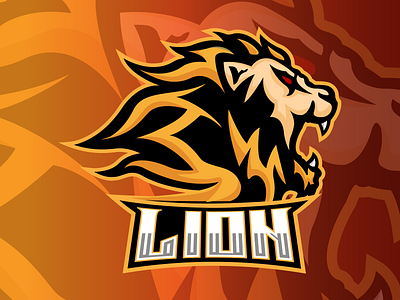 Lion Mascot Logo