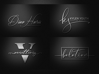 Signature Logo Design logo logo design logo idea logo illustration logo mark logodesign logotype signature signature font signature logo signature logo design