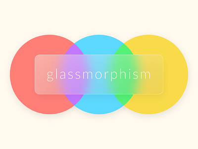 Glassmorphism Design Experiment clean color design geometic glass glassmorphism logo minimal minimalist modern neumorphic neumorphism shadow