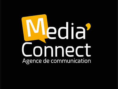 Logo For Media Agency branding design logo minimal typography