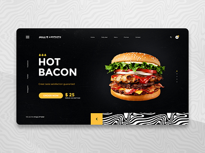 Burger Store app UI/UX