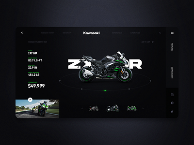 Kawasaki Sales App UI/UX android app design app design flat graphic design iphone app kawasaki marketing minimal motorcycle sales sales app sales tool ui ux