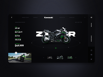 Kawasaki Sales App UI/UX