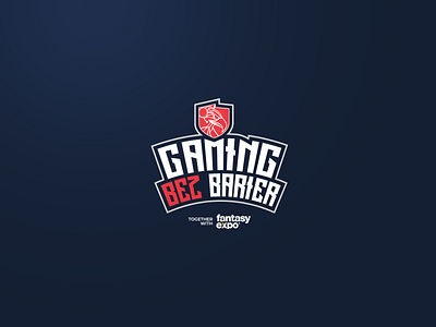Gaming Bez Barier LOGO branding design e sports esportowa esports expo fantasy flat gaming logo graphic design liga logo minimal polska vector
