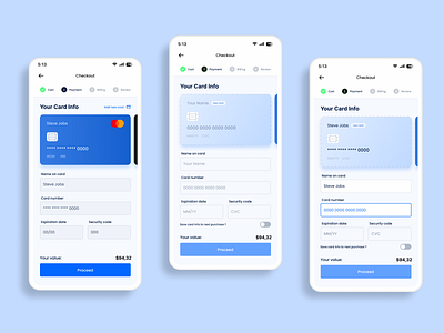 Daily Ui 002 - Card Checkout