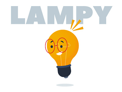 LIGHT BULB | NETAFIM animation cartoon character cute flat flatdesign geek icon illustration lamp simple smart vector art