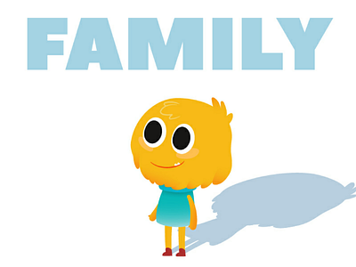 Monster Family baby characterdesign cute family illustration love myart vector vectorart work