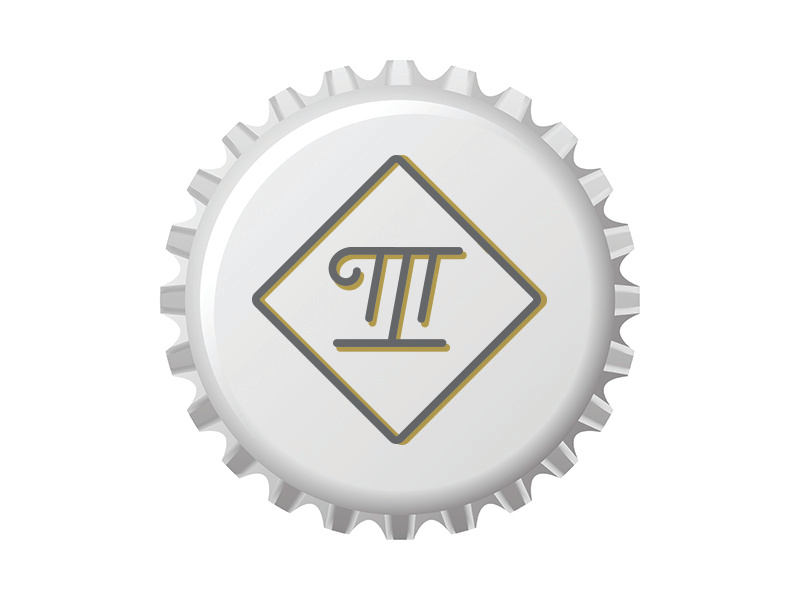 ILL MANNERED Brewing Co brew bottle cap m i monogram icon logo beer craft beer