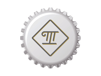 ILL MANNERED Brewing Co beer bottle cap brew craft beer i icon logo m monogram