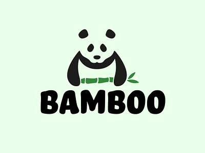 Bamboo bamboo bear daily logo challenge design graphic logo panda