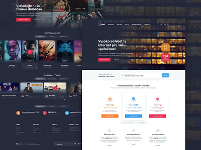 FlexiSK clean ecommerce header homepage interior internet minimal movie provider sleep television tv ui ux web webdesign website