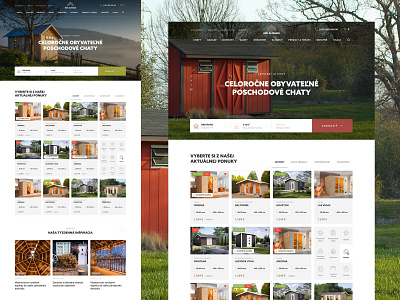 Moj Altanok SK clean ecommerce eshop header home homepage house interior living minimal modern ui ux web webdesign website