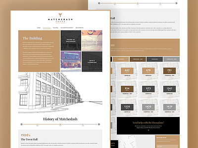 The Building animation condo real estate responsive springboard timeline ui ui design ux ux design web wordpress