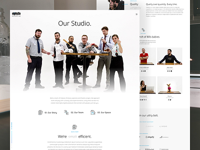 Our Studio about agency animation our team responsive team ui ui design ux ux design web wordpress