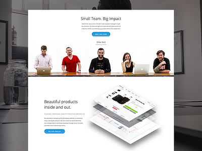 Homepage Process Concept agency animation homepage parallax process responsive ui ui design ux ux design web wordpress