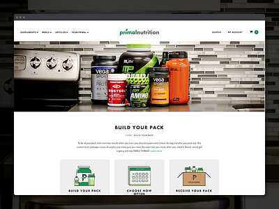 Build Your Pack - Custom Supplement Subscription
