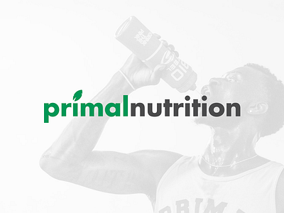 Primal Nutrition Logo brand design system ecommerce fitness food identity logo meal shopify supplement