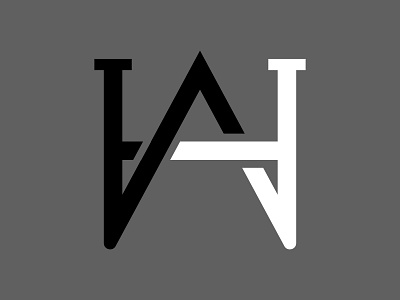 HA Logo art branding design graphic design icon illustration illustrator logo minimal monogram vector