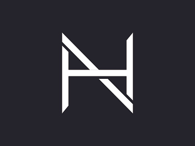 HN Logo art branding design graphic design illustration illustrator logo minimal monogram vector