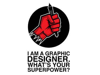 I AM A GRAPHIC DESIGNER design graphic design i am illustration illustrator logo vector