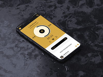Classica - Classical music application. animation app app concept branding design flat icon illustration interaction design ios mobile motion product design typography ui ux vector web