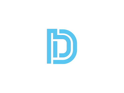 D LOGO design icon illustration logo