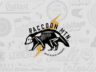 Raccoon Mountain badges chattanooga