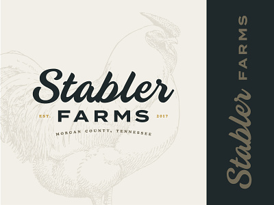 Stabler Farms Identity branding chattanooga identity illustration logo texture vector