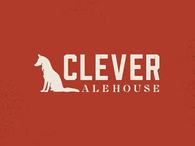 Clever Alehouse Logo (Alt) beer branding chattanooga identity illustration logo