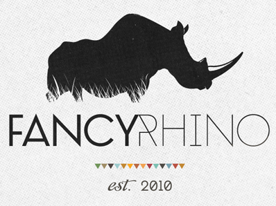 Fancy Logo Play 2010 date est. fancy grass logo rhino texture triangles