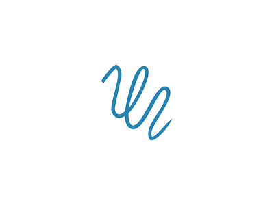 Initial W Logo Design graphic design initial lettermark logo minimal simple wordmark
