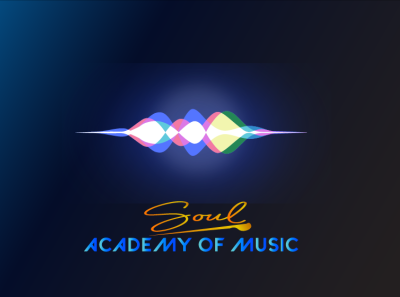 Soul Academy of music branding illustration logo minimal