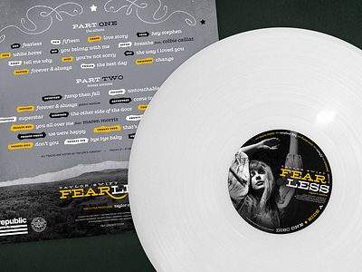 Vinyl Record Packaging | Fearless (Taylor's Version) Album