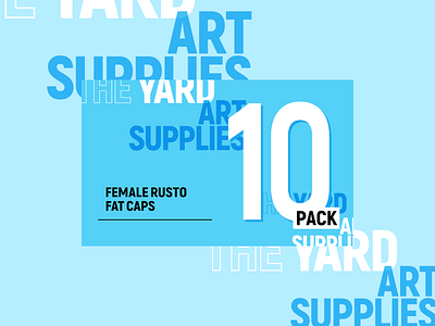 Female Rusto Fat Caps 10 Pack Label