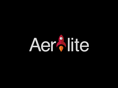 Aerolite Logo branding design flat graphic design icon logo minimal ui vector