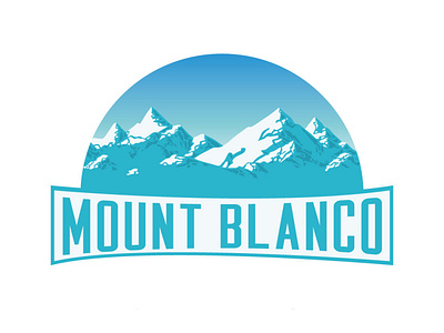 Ski mountain logo || 008 by Sana Ishaq on Dribbble
